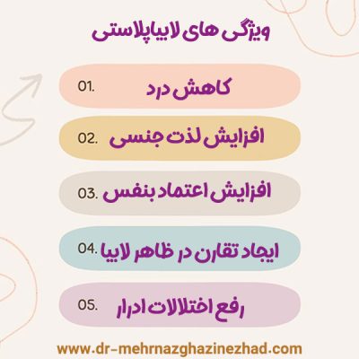 عکس و فیلم قبل و بعد از عمل لابیاپلاستی